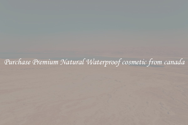 Purchase Premium Natural Waterproof cosmetic from canada