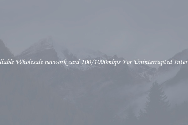 Reliable Wholesale network card 100/1000mbps For Uninterrupted Internet