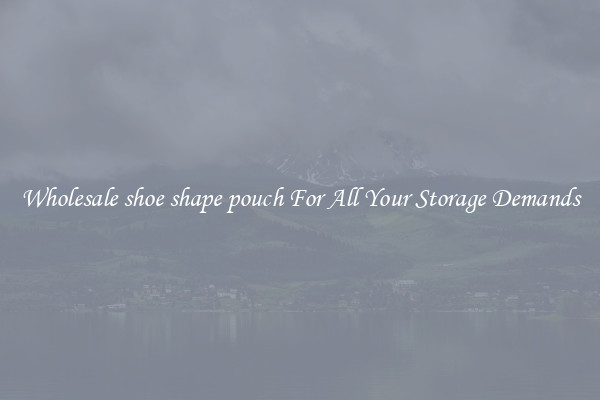 Wholesale shoe shape pouch For All Your Storage Demands