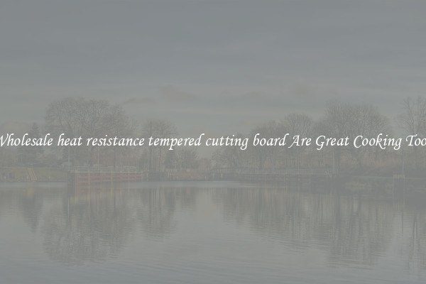 Wholesale heat resistance tempered cutting board Are Great Cooking Tools